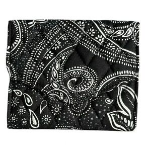Vera Bradley RFID Mini Tri-Fold Wallet in Cotton Stellar Paisley NWT